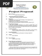 Project Proposal DepEd CAPITAL OUTLAY