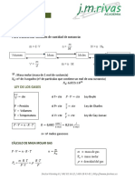 Fórmulas Química Básica