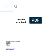 Learner Handbook