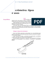 8 Micrometro Tipos e Usos PDF