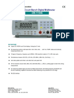 Count Bench Digital Multimeter: Feature