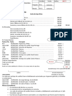 03 Caja y Bancos Sub Analíticas y Ajustes