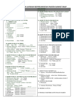 Format Pengkajian Asuhan Keperawatan Pasien Rawat Inap