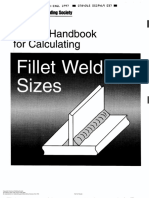 Design Handbook For Fillet Weld Size