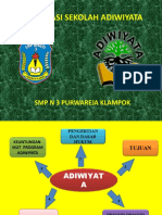 Sosialisasi Sekolah Adiwiyata SMPN 3 PURWAREJA-KLAMPOK