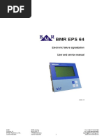 BMR Eps 64: Electronic Failure Signalization User and Service Manual