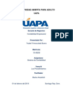 Tarea 3 de Sistema de Contabilidad