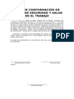 Acta-De-conformación Del Comite Se Seguridad y Salud