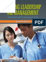 Nursing Leadership and Management For Patient Safety and Quality Care PDF