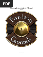 FantasyGroundsUser GUIDE PDF