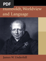 James Underhill-Humboldt, Worldview, and Language (2009) PDF