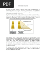 Metodo de Coulomb