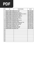 NO NIP Nama Pegawai No HP: Kelengkapan Data Pendukung Peserta PT Taspen (Persero) Kcu Makassar