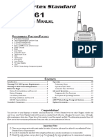 Vertex VX 261 Owners Manual