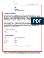 Cenospheres TDS