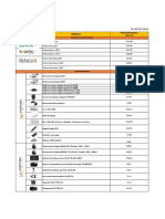 Lista de Precios Refacsol Sep 2017