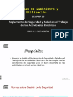 Reglamento de Seguridad y Salud en El Trabajo de Las Actividades Eléctricas