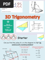 3d Trigonometry