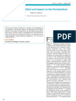 Vip 1999 Occlusal Trauma - Effect and Impact On The Periodontium