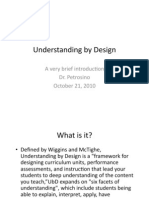 Overview - Understanding by Design