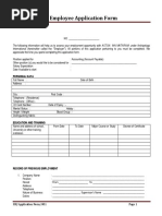 Application Form