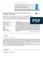 Analyzing Undergraduate Students' Performance Using Educational Data Mining