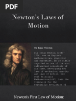 Newton's Laws of Motion