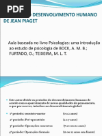 Piaget Todos Os Estagios