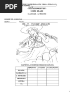 Exam 1er Trim 6o