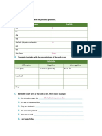 Verb To Be and Personal Pronouns