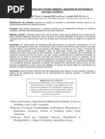 Preparaciones Dentarias para Coronas Completas - Una Forma de Arte Basada en Principios Científicos.