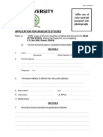 Graduate Appl Form