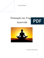 Trabalho Final - Formação em Yoga e Ayurveda