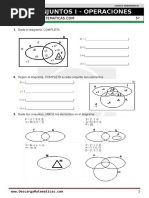 01 Conjuntos I Operaciones Quinto de Primaria