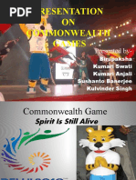 Presentation ON Commonwealth Games: Presented by