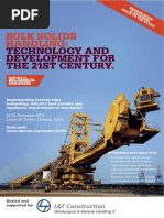 Bulk Solids Handling:: Technology and Development For The 21St Century