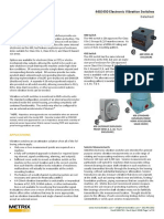 440/450 Electronic Vibration Switches: Datasheet