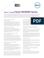 PowerVault MD3600f Spec Sheet