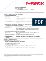 MSDS Hydrochloric Acid Fuming 37%