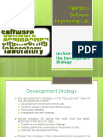 TMP3413 Software Engineering Lab: The Development Strategy