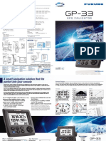 Furuno GP33 GPS Navigators PDF