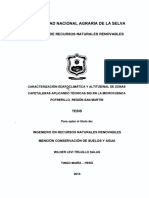 Caracterización Edafoclimaticas y Altitudinal de Zonas Cafetaleras Aplicando Tecnicas Sig en La Microcuenca Potrerillo, Region San Martin 2014 PDF