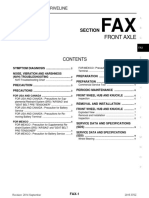 Front Axle: Section