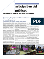 Diseño Participativo Del Espacio Público