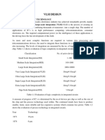 Vlsi Design: Introduction To Ic Technology