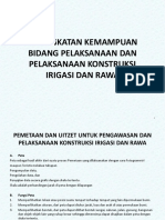 Materi - Pengawasan & Pelaksanaan Irigasi