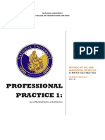 Professional Practice 1:: National University College of Architecture and Arts