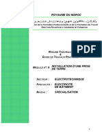 M08 Installation D'une Prise de Terre PDF