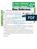 Ficha Los Ríos Enfermos para Tercero de Primaria