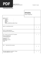 Patent Application Form (Revision Based On Patent Law No 13 - 2016)